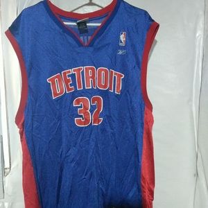 NBA, Detroit Pistons Richard Hamilton Jersey. XL.